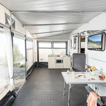 Campingplatz Luxuswohnwagen Am Kransburger Kransburg